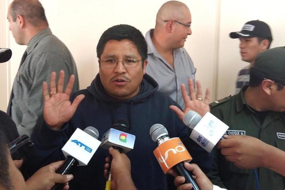 Juez de Sucre envía a la cárcel a ex fiscal Humberto Quispe 