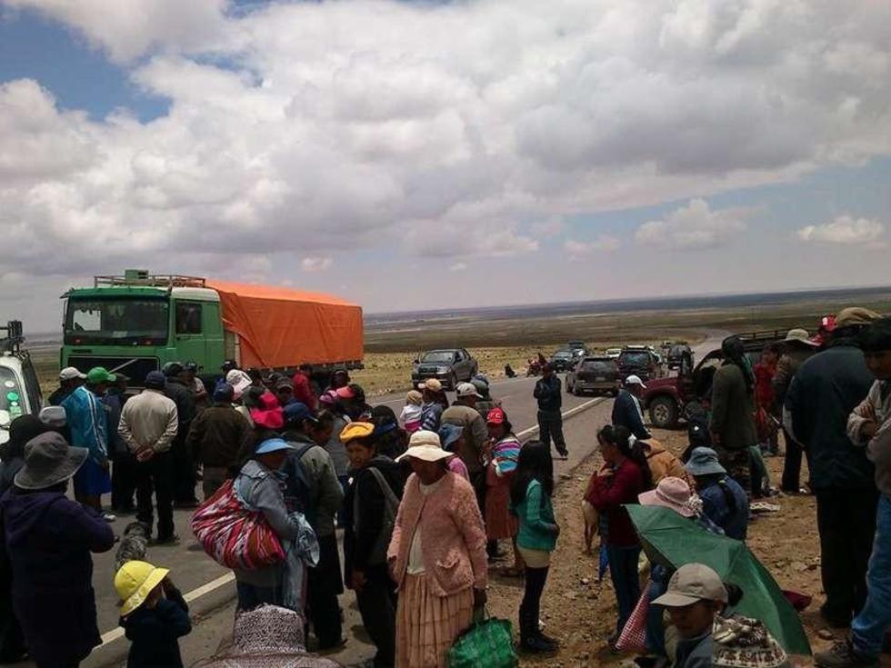 Despues de cinco días abren camino a Uyuni