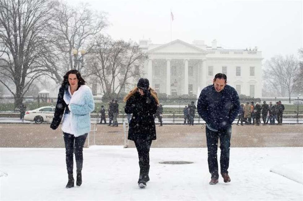 Tormenta de nieve llega al este de Estados Unidos con vientos