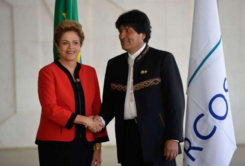 Morales y Dilma priorizarán la obra del tren bioceánico