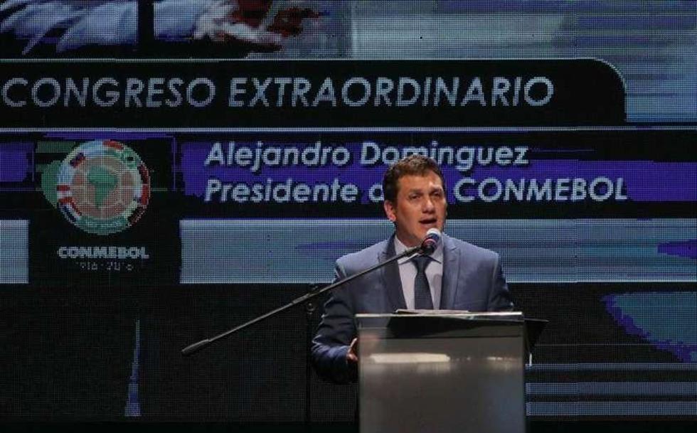 Alejandro Domínguez asume la presidencia de la Conmebol