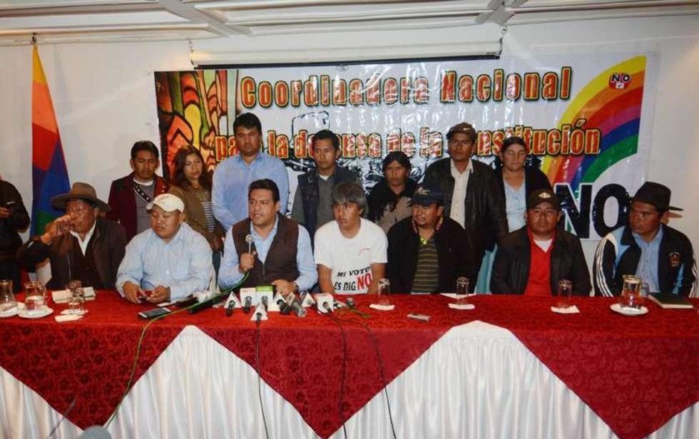 Si gana el No opositores vigilarán que Morales cumpla su mandato