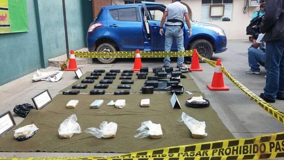 La Felcn de Cochabamba se incauta alrededor de 60 kilos de cocaína
