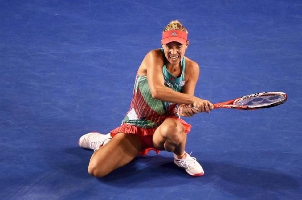 Serena Williams sucumbe ante la alemana Kerber 