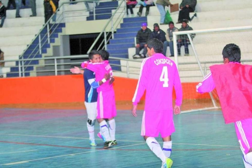 Concepción y Junín pelean su ascenso a la Liga del Futsal