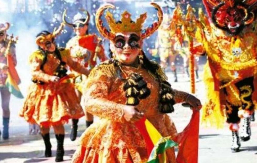 Oruro muestra su fastuoso carnaval