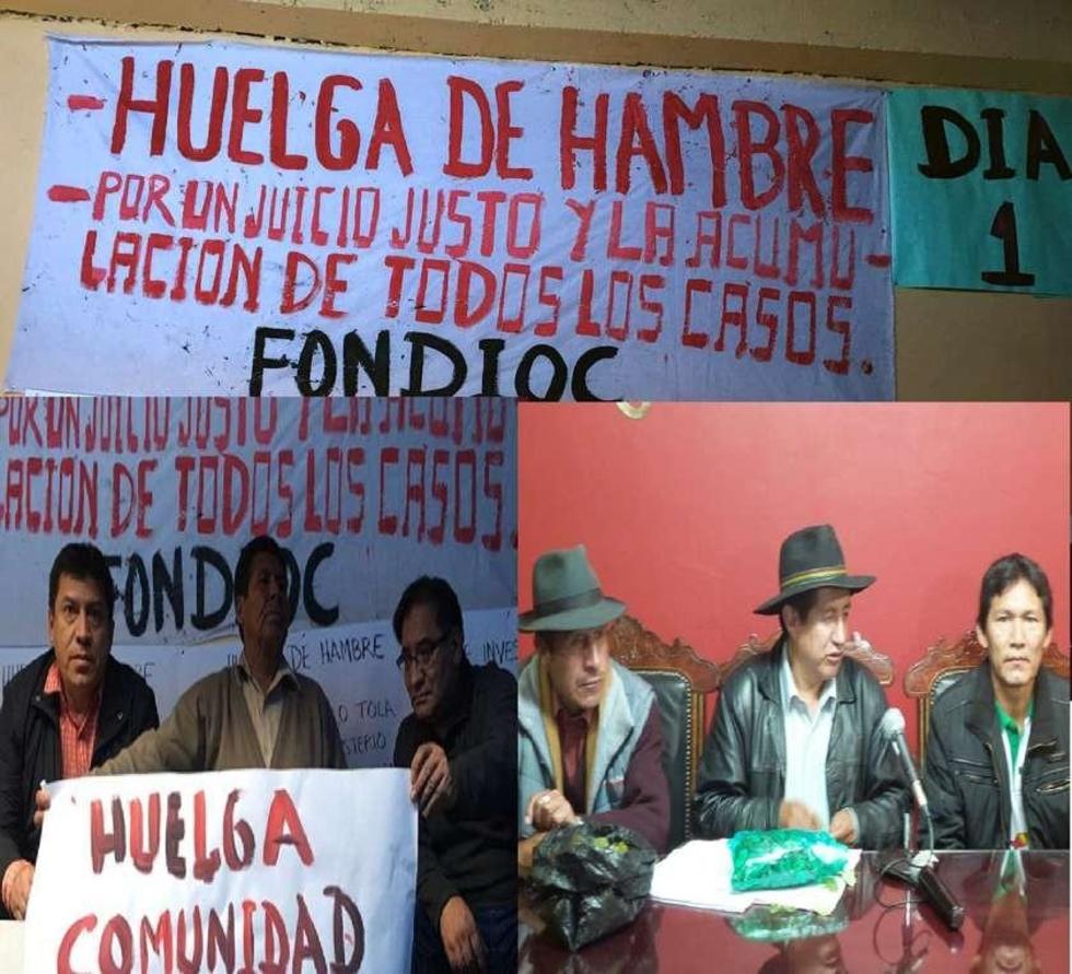 Fondo: dos piquetes de huelga piden investigar a Achacollo