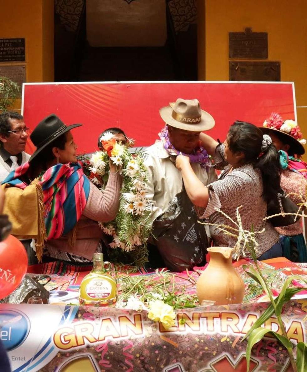 El Carnaval de Tarapaya se desarrolla hoy sábado 13