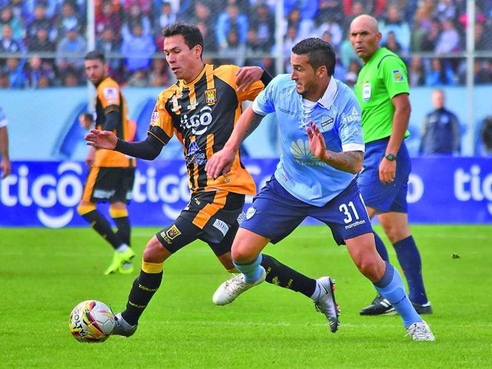 Clásico paceño queda empatado 