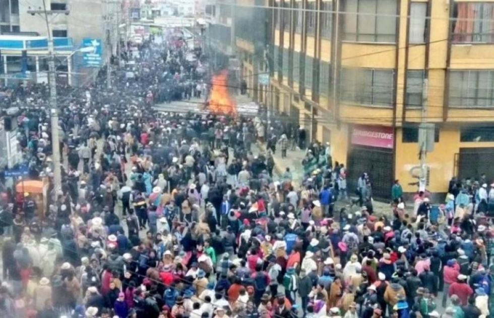 Chapetón responsabiliza a masistas por las muertes y Viceministro acusa a la alcaldesa de El Alto