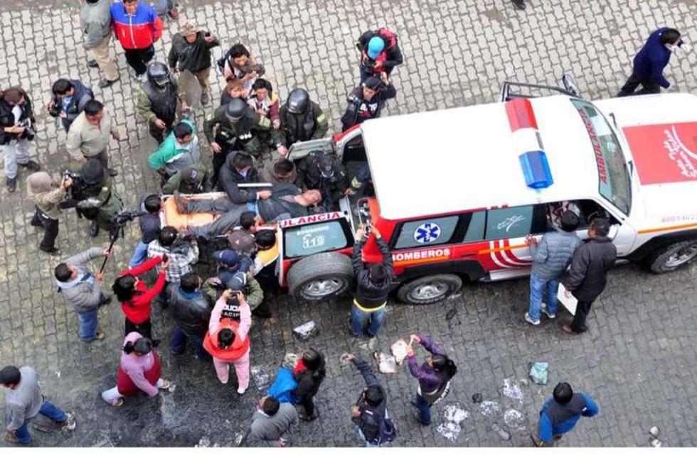 Hay cuatro detenidos por la quema violenta de la Alcaldía alteña