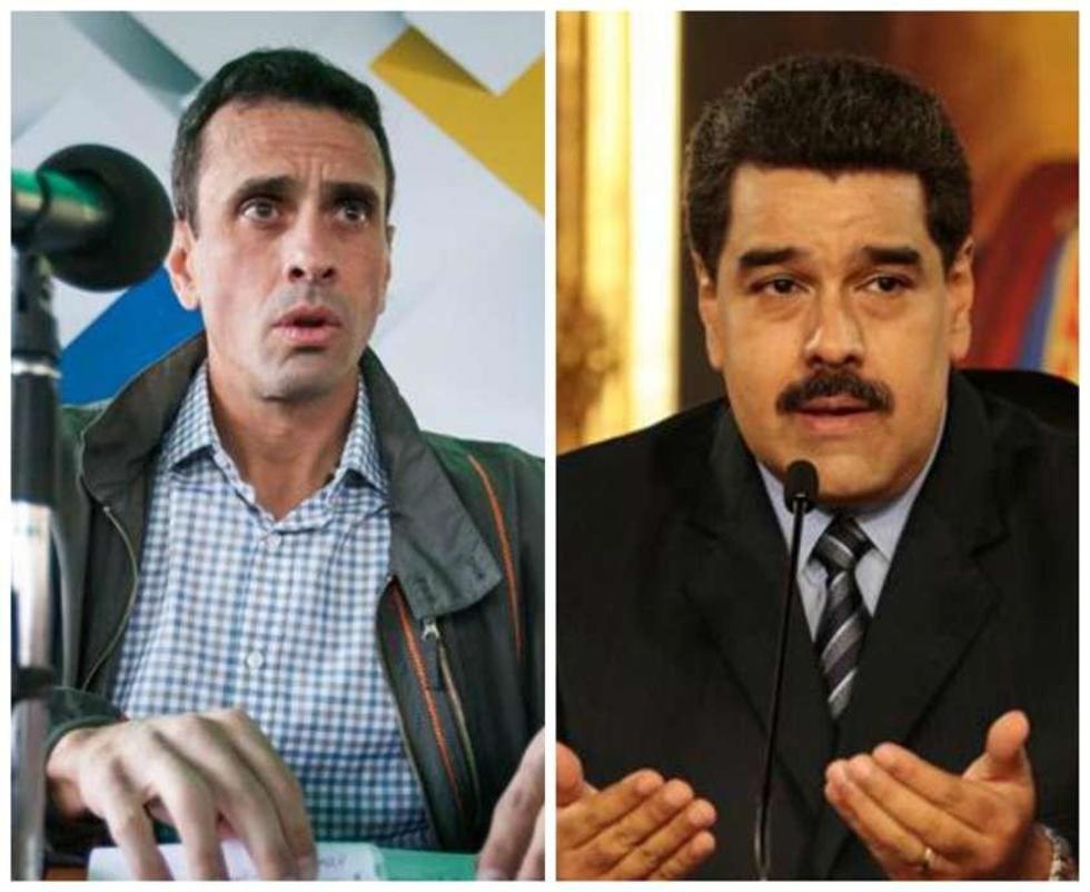 Capriles propone un referendo revocatorio  al mandato de Maduro