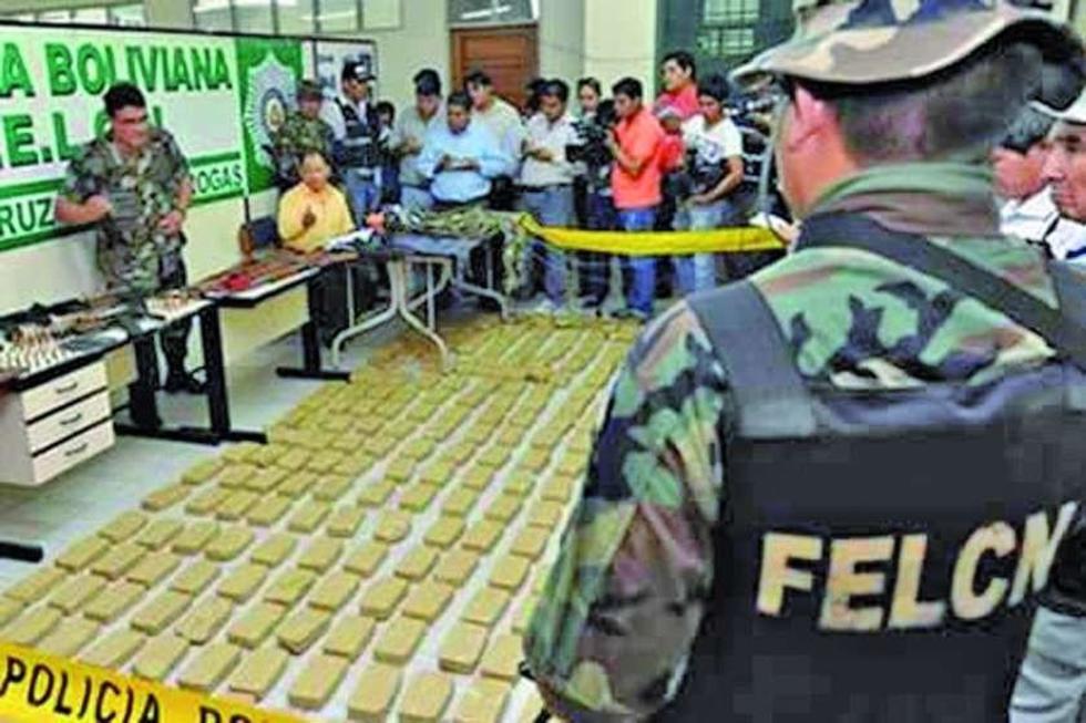 Se incautan más de 64.2 t de droga 