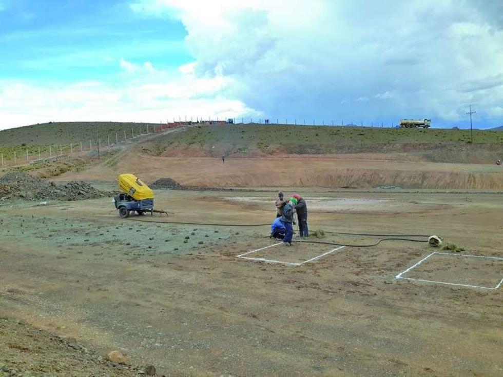 La construcción del campo ferial tiene 25 % de avance