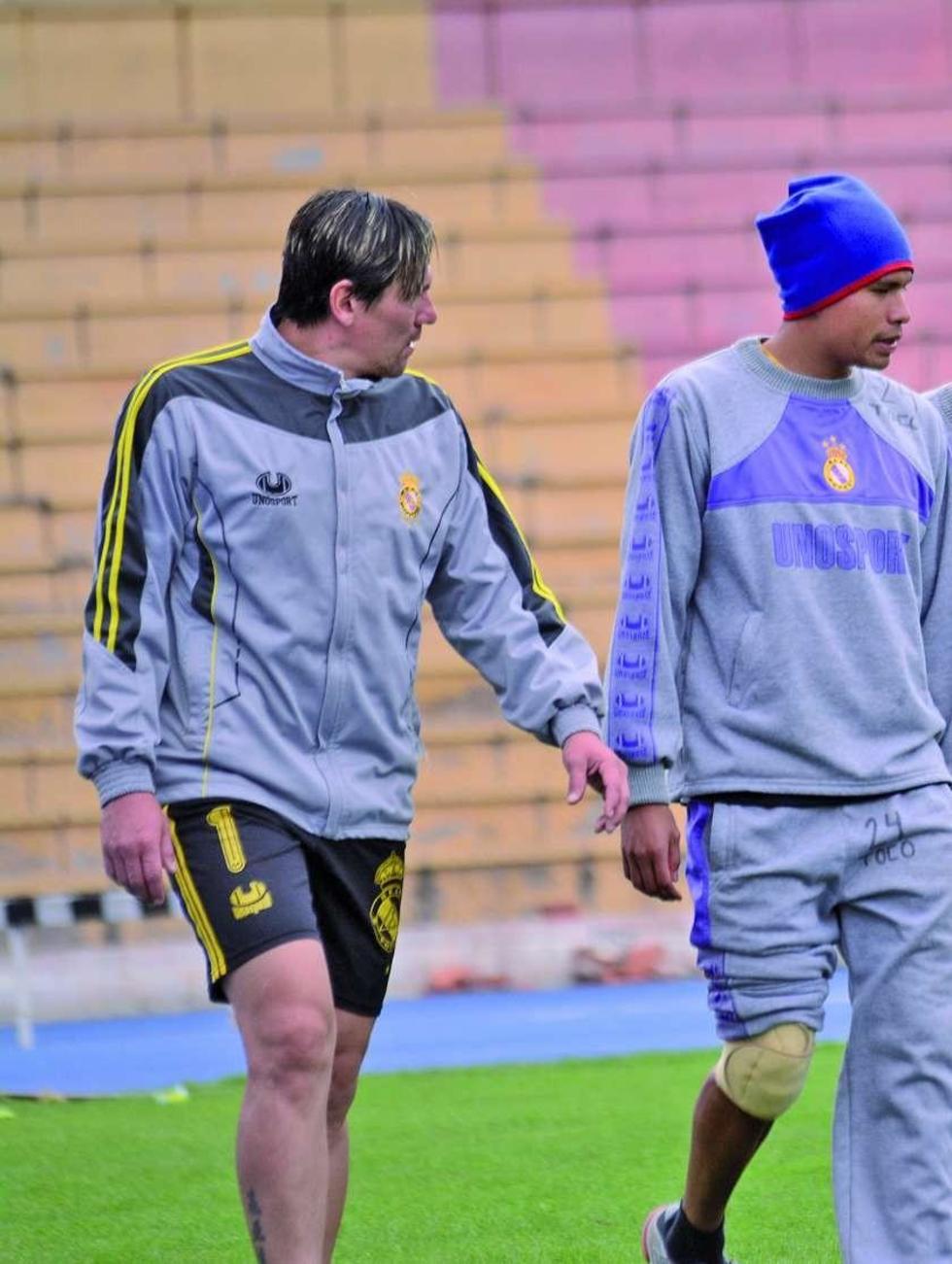 Seis jugadores no entrenan por distintas molestias físicas