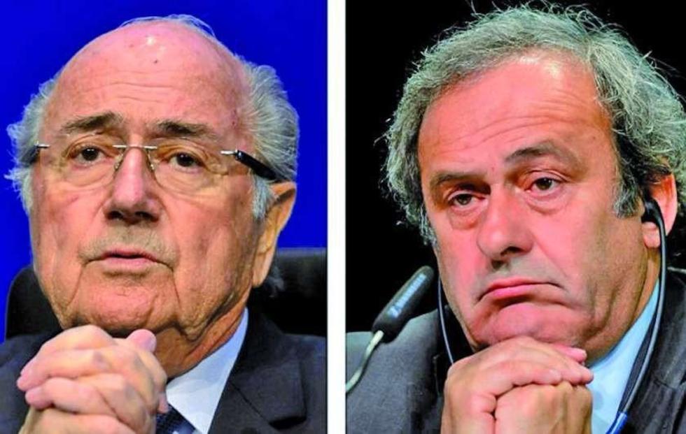 FIFA reduce la suspensión de Blatter y Platini