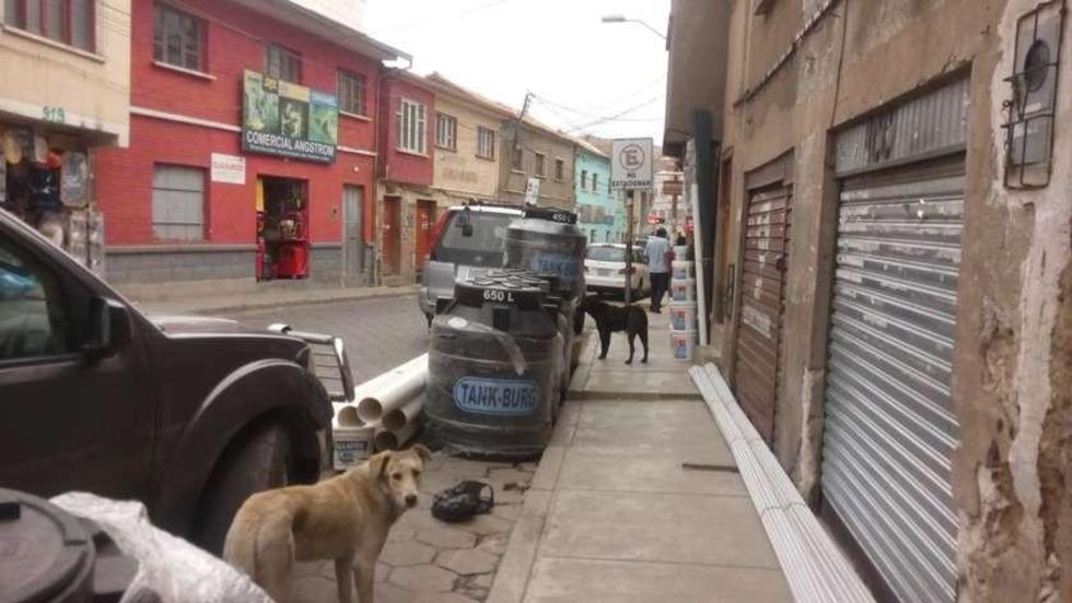 Vecinos demandan sacar mercadería de las aceras