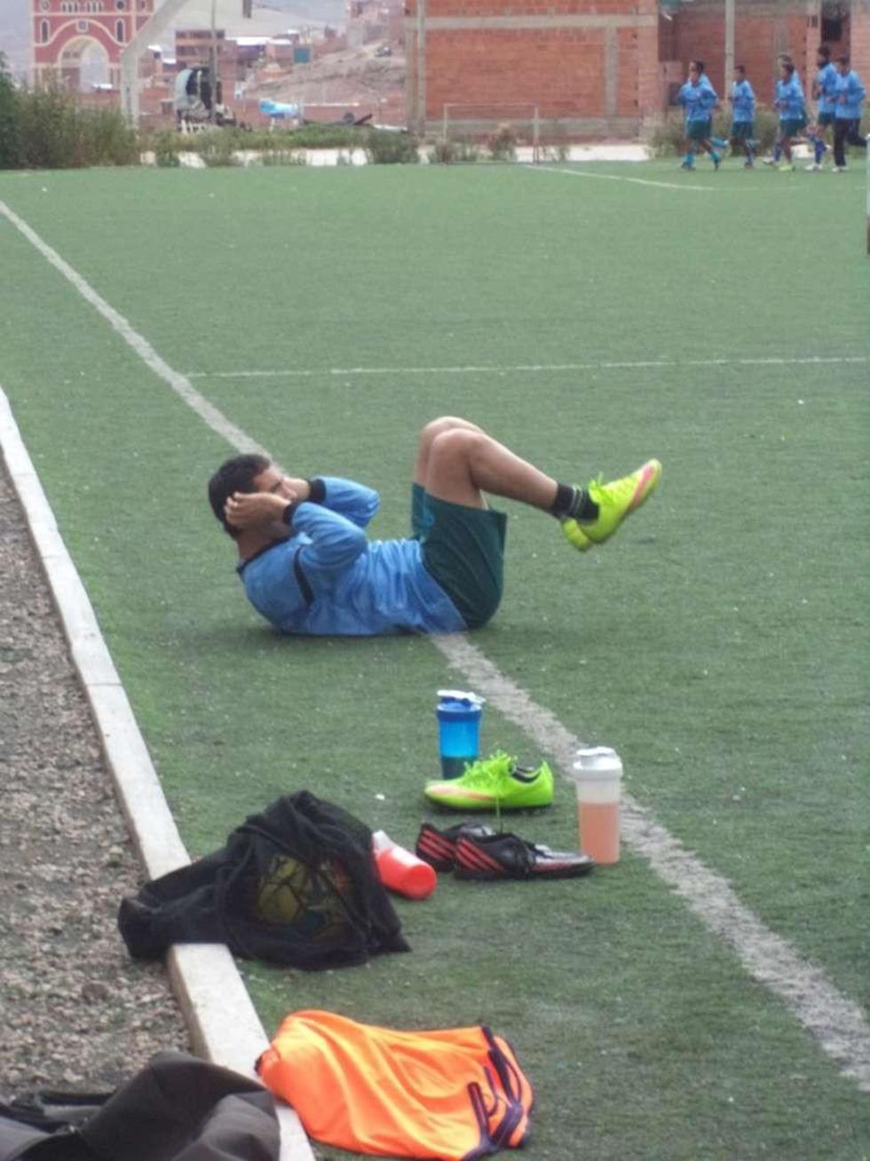 García sufre una contusión en la rodilla izquierda