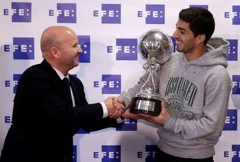Suárez es elegido el mejor jugador