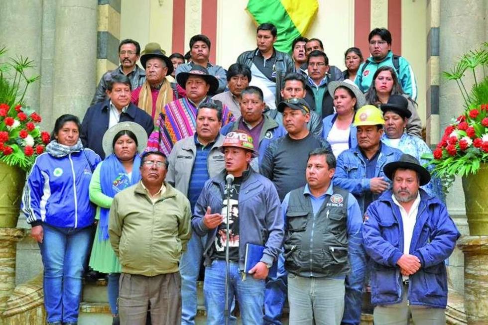 Conalcam dice que se respeta el referéndum y Evo no va en 2019