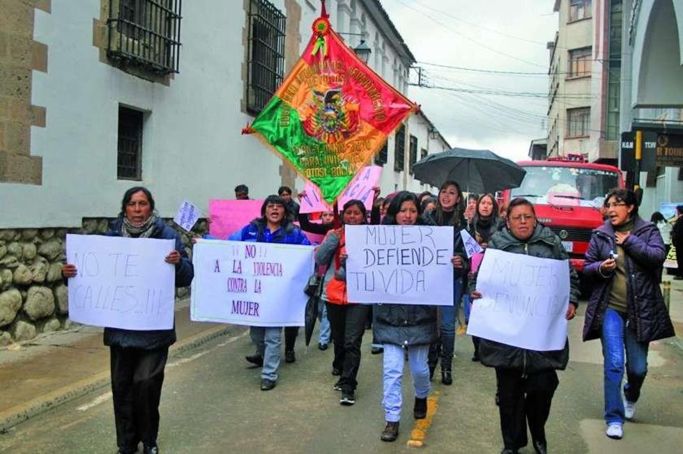 Mujeres marcharán por sus derechos y reivindicaciones
