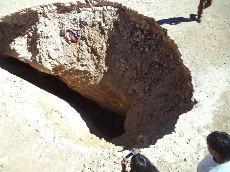 Volverán a rellenar la cúspide del Cerro Rico