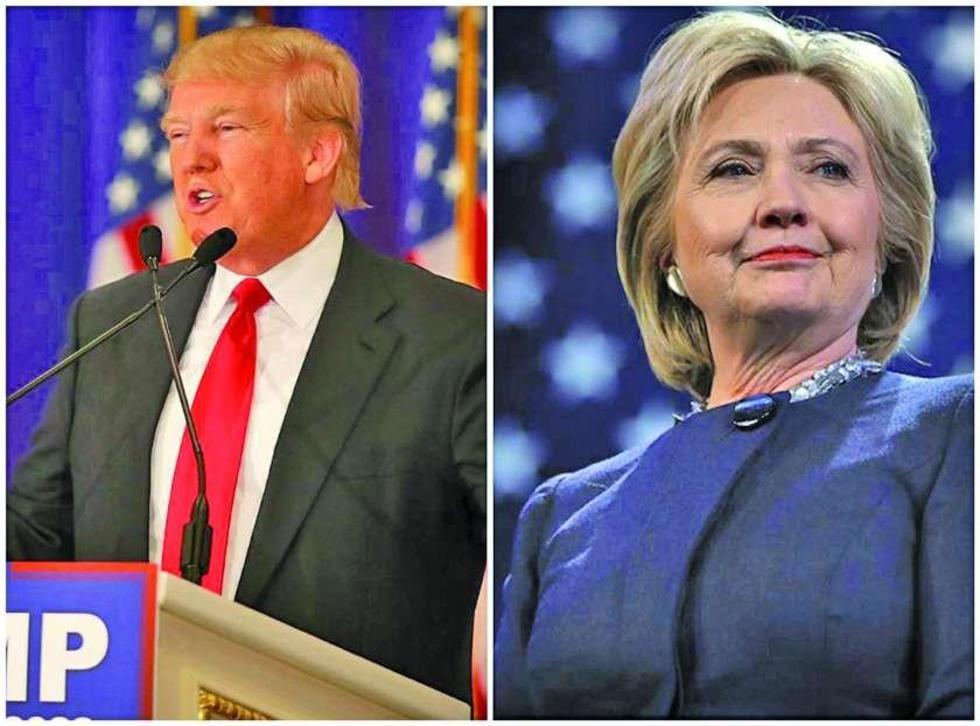 Trump se afianza en primarias y Clinton aún no puede lograrlo