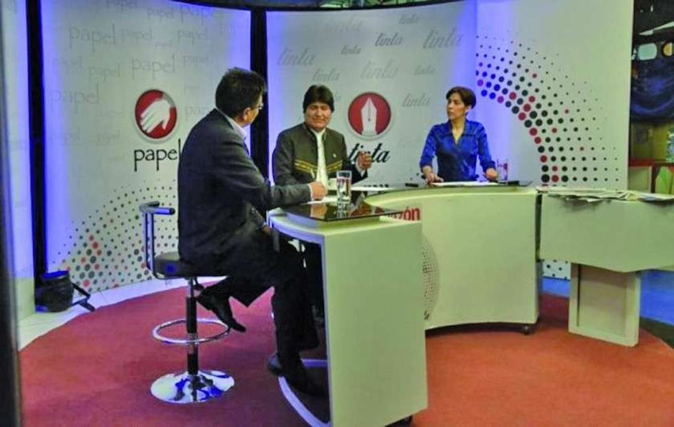 Morales responde con evasiva la pregunta sobre su hijo con Zapata