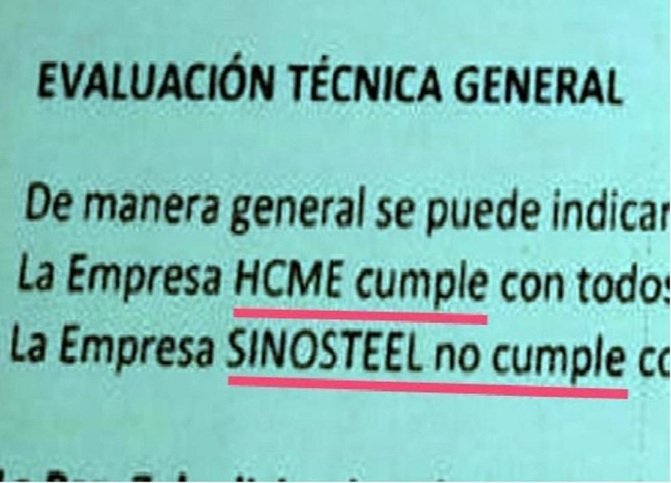 Firma que no cumplió especificaciones es la elegida para El Mutún