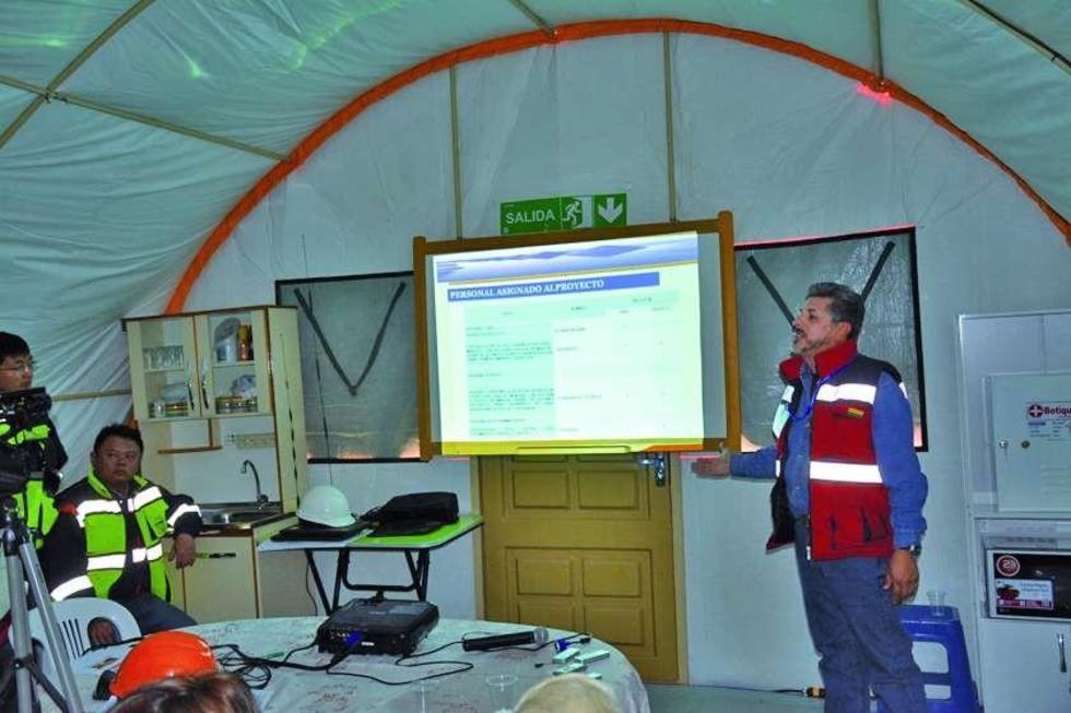 La CAMC pide $us 2.3 millones más por la planta de potasio
