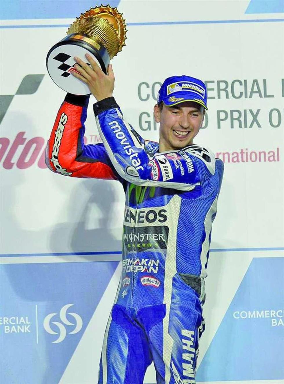 Lorenzo gana con autoridad el GP de Catar