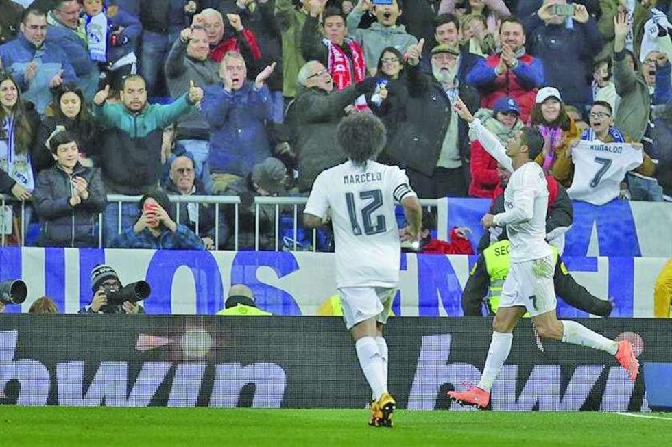 Real Madrid golea al Sevilla