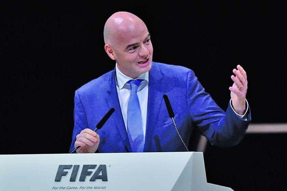 El presidente de la FIFA arriba hoy a Bolivia 