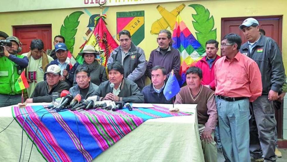 Gobierno prepara un equipo para la demanda por el agua