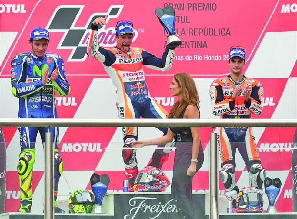 Márquez consuma su superioridad en Argentina