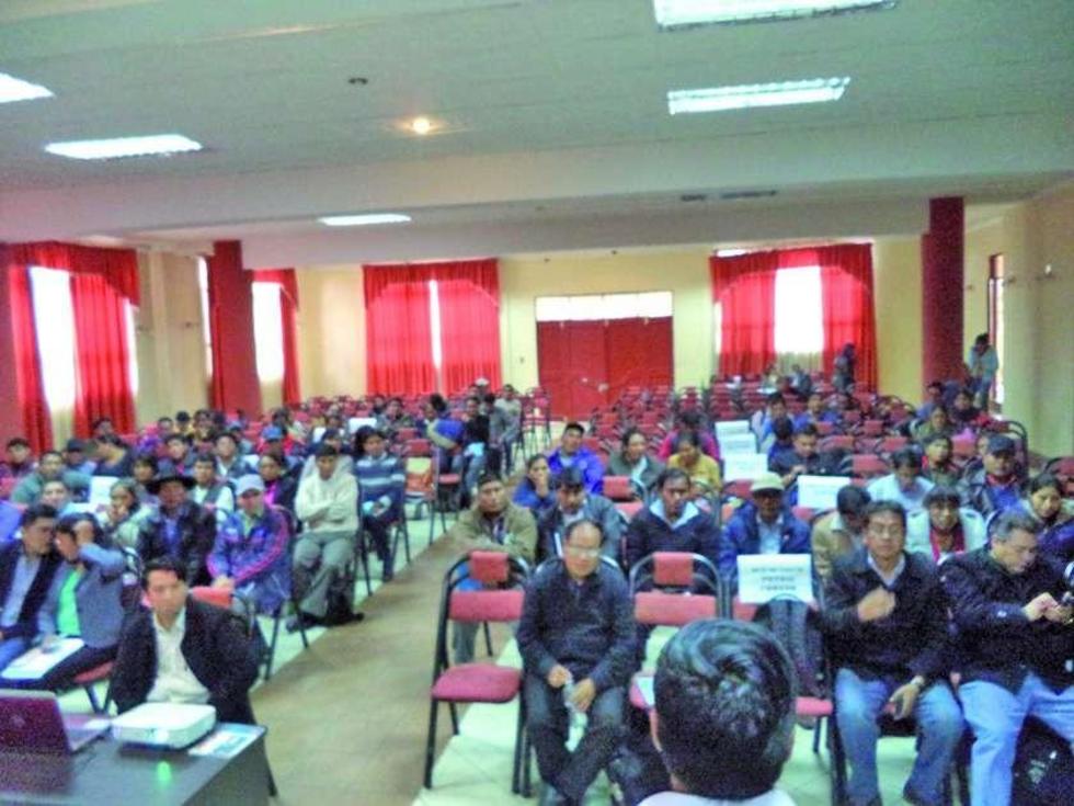 En Potosí solo 17 de 40 municipios ya cuentan con sus planes de salud