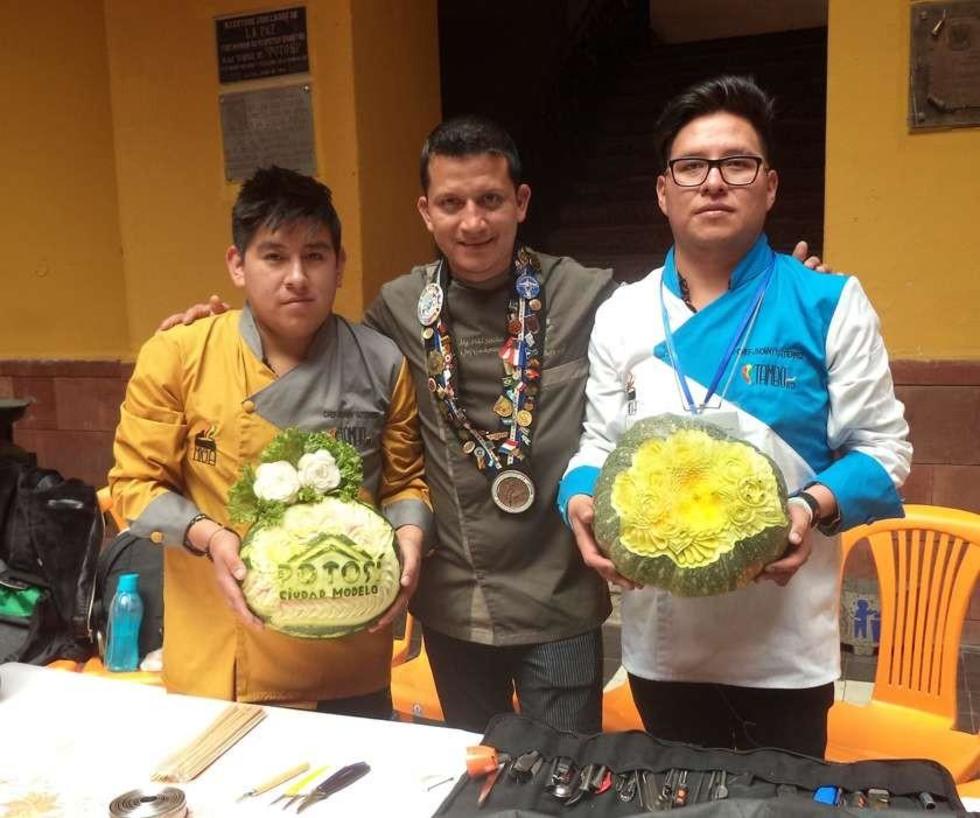 Habrá seminario de arte en fruta