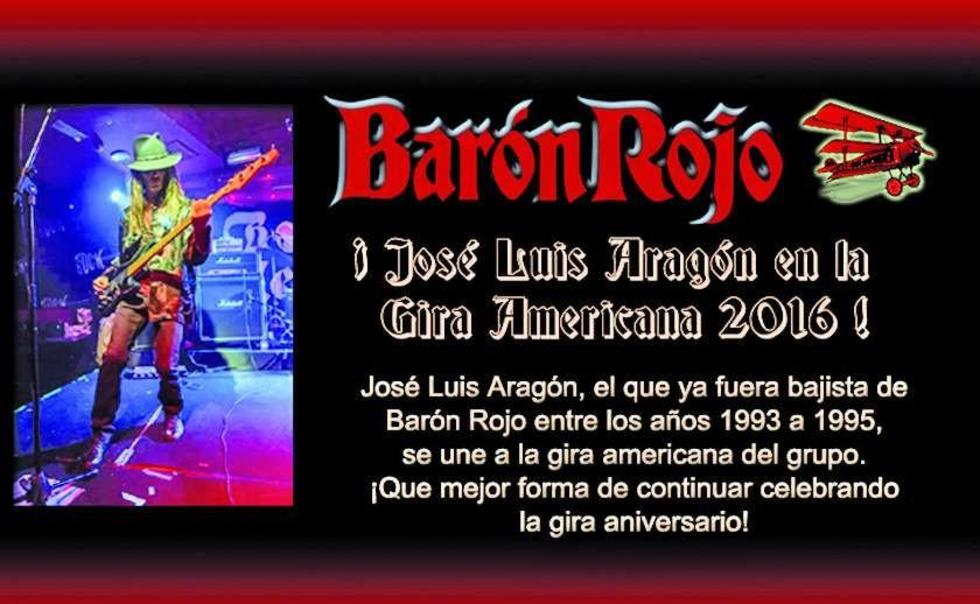 Barón Rojo llega con otro bajista