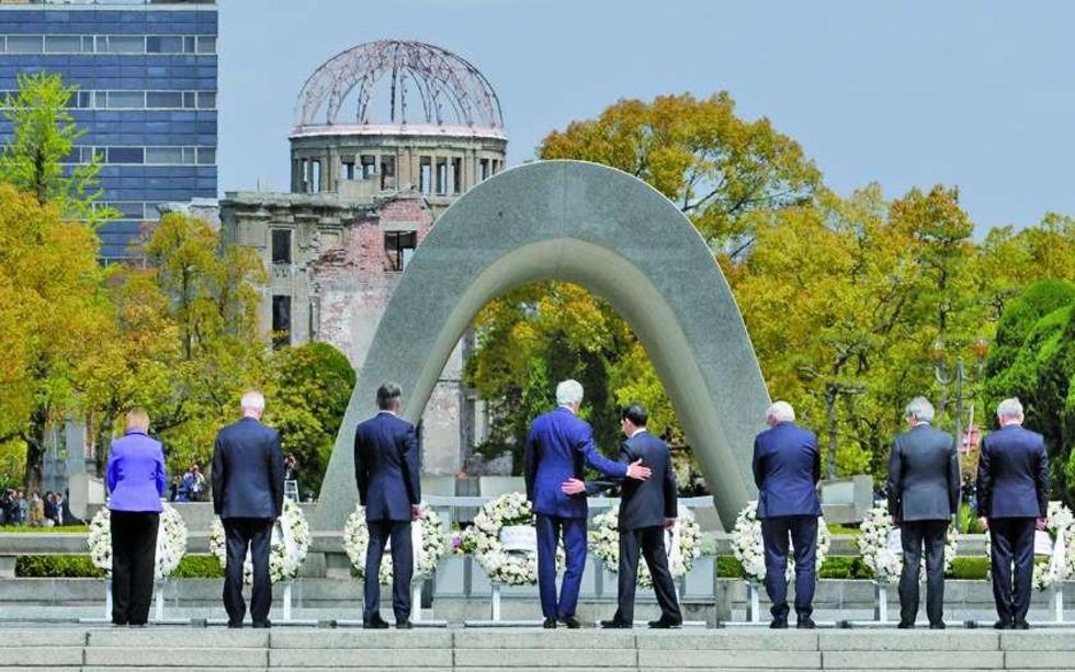 Los ministros del G7 planifican un mundo sin armas atómicas