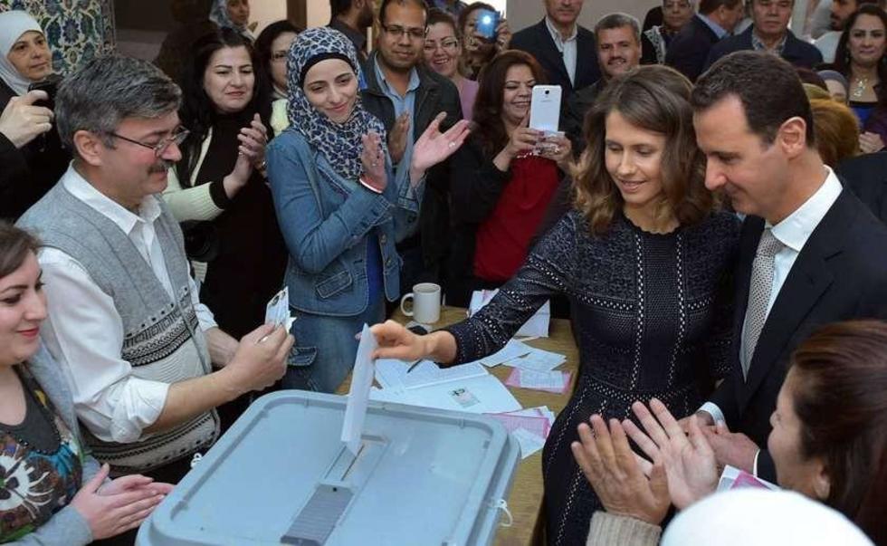 Hubo desigual afluencia de votantes en las legislativas en Damasco