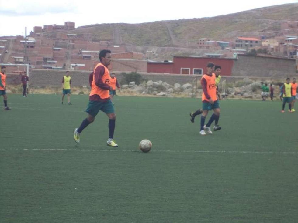 La banda roja entrenará en espacio reducido