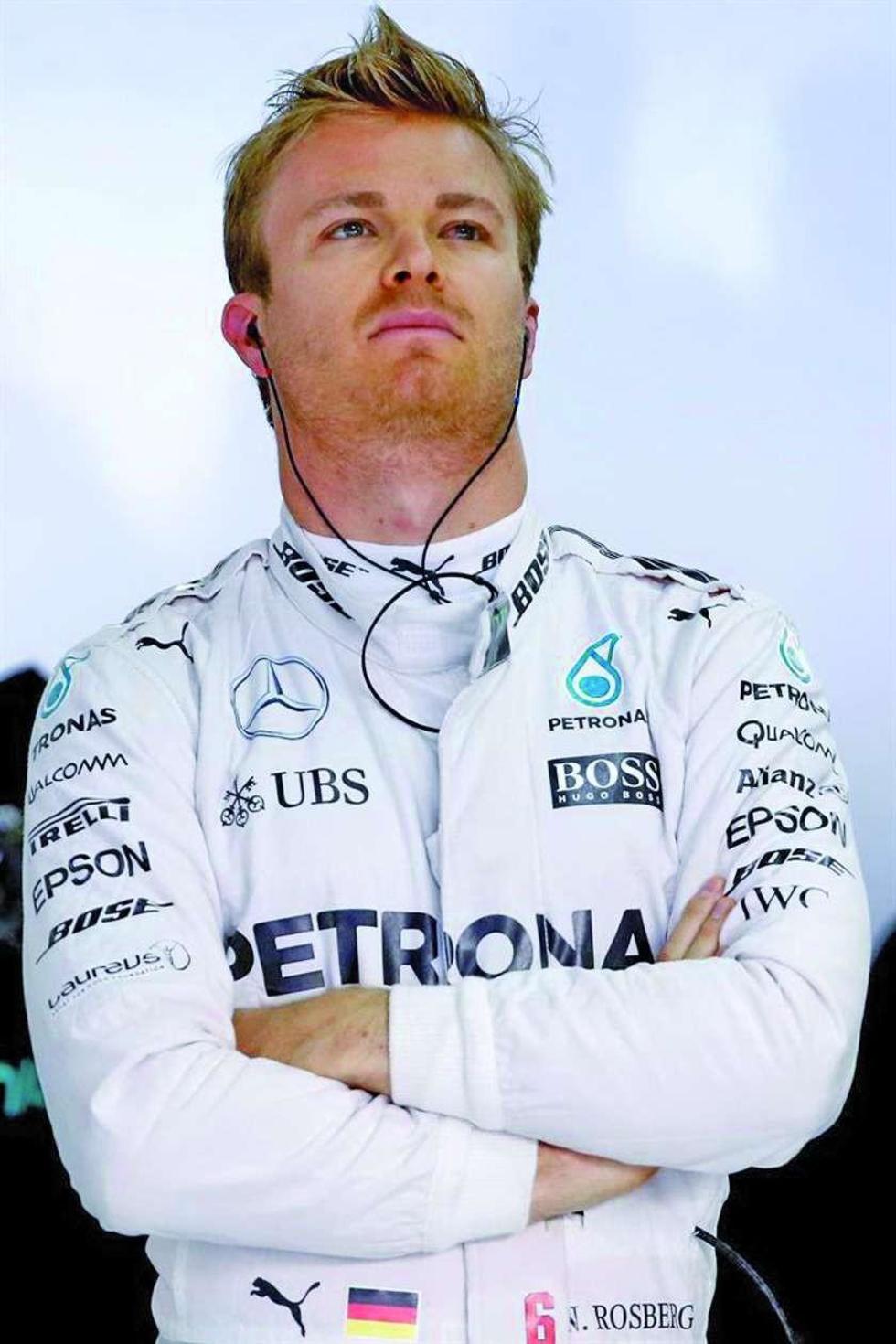 Rosberg logra su primera "pole"