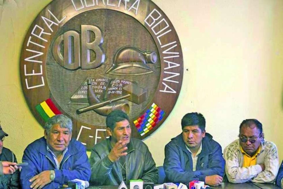 Mañana el presidente Evo y la COB definirán el incremento salarial