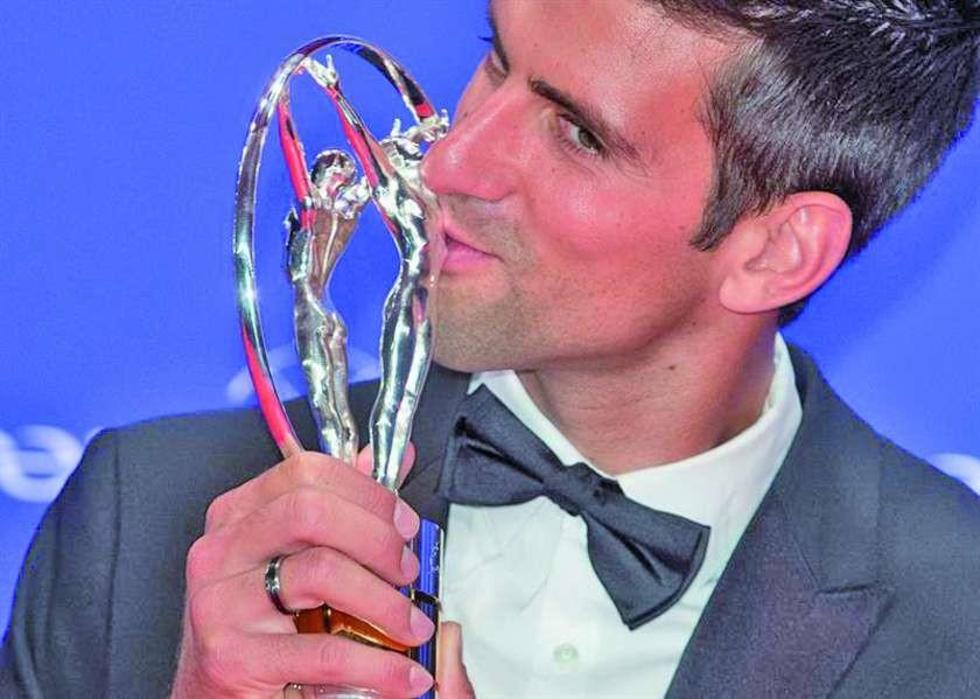Djokovic y Serena ganan los Premios Laureus