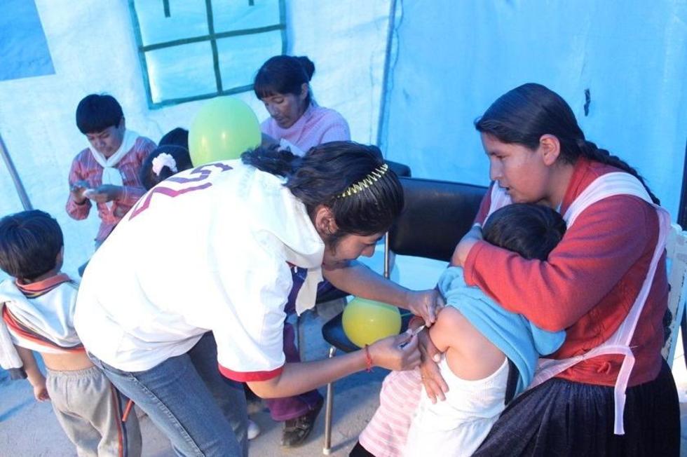 Potosí se alista para eliminar la polio en la semana de vacunación de las Américas