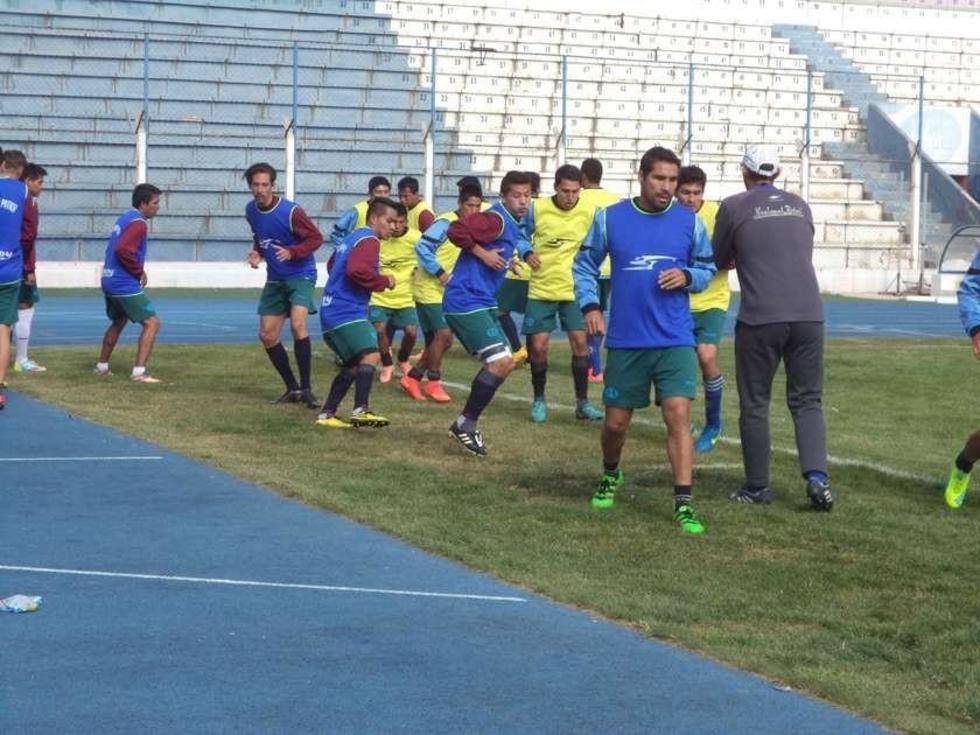 García y Gallegos son dudas para el partido de hoy