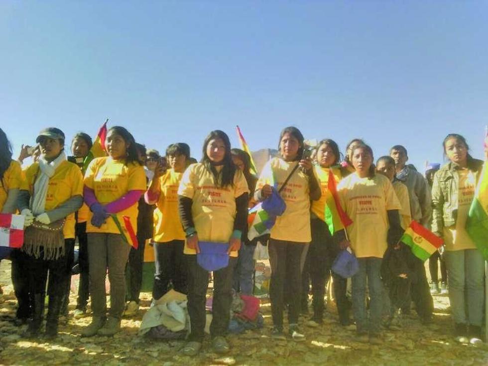 Estudiantes potosinos piden parar el saqueo de las  aguas del Silala