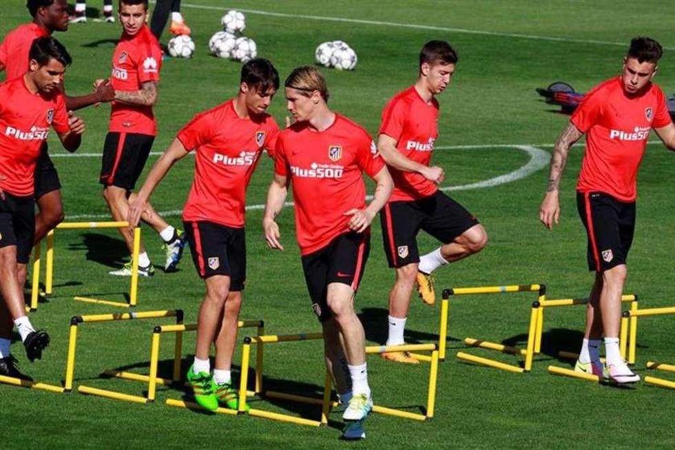 Los “colchoneros” están listos para jugar con Bayern