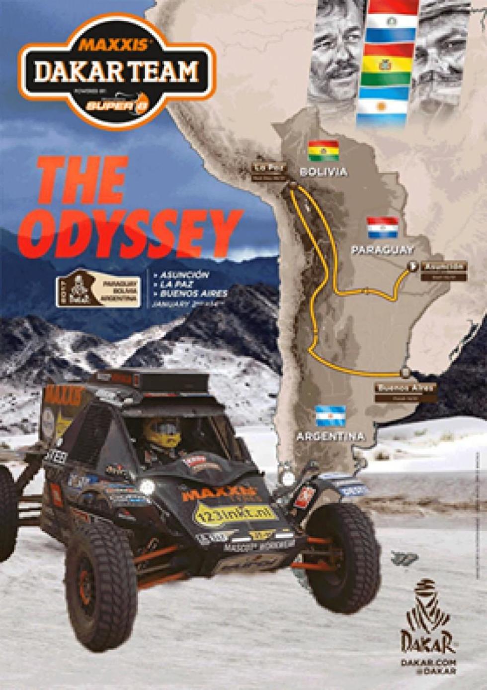 El Dakar 2017 pasará por el lago Titicaca y tomará un día de descanso en La Paz