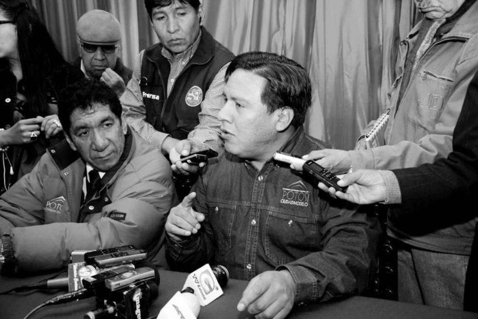 Alcalde denuncia que se pretende cercenar el territorio potosino